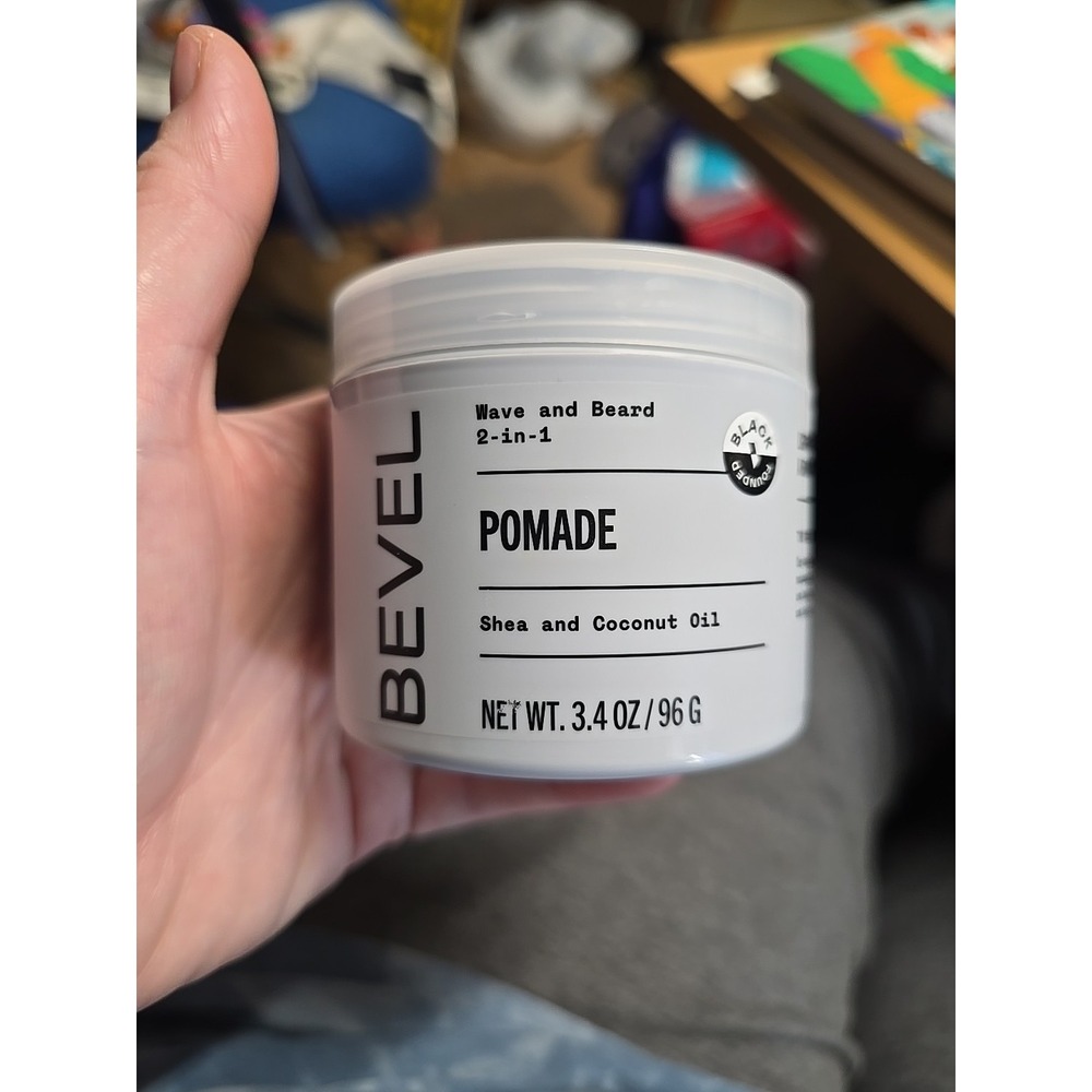 Bevel Wave & Beard 2-in-1 Pomade Shae & Coconut Oil 3.4 Oz New Sealed